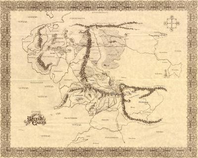 Lugares de la Tierra Media.